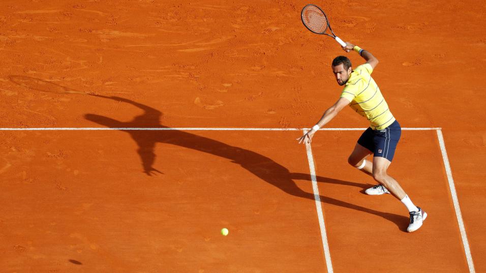 Croatian tennis player Marin Cilic